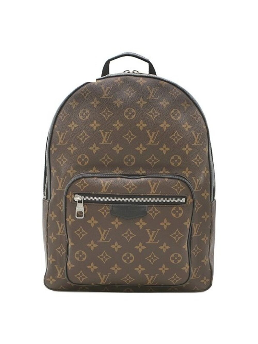 Louis Vuitton Backpack Josh NV Monogram Macassar Silver Brown